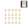 thumbnail image 1 of Small Dumbbell Nose Patch Improves Sunken Flat Noses Breathable Non-stuffy, 1 of 8