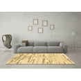 thumbnail image 3 of Ahgly Company Indoor Rectangle Abstract Brown Contemporary Area Rugs, 2' x 4', 3 of 4
