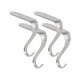 thumbnail image 1 of Gancho de Metal Naiovety 4 piezas Plata, 1 of 6