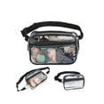 thumbnail image 5 of PULLIMORE Clear Fanny Pack Stadium Approved Waterproof Waist Bag with Adjustable Strap for Work, Travel & Sporting Event, 5 of 9