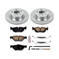 thumbnail image 3 of Power Stop Rear Stock Replacement Brake Pad and Rotor Kit KOE044, 3 of 8
