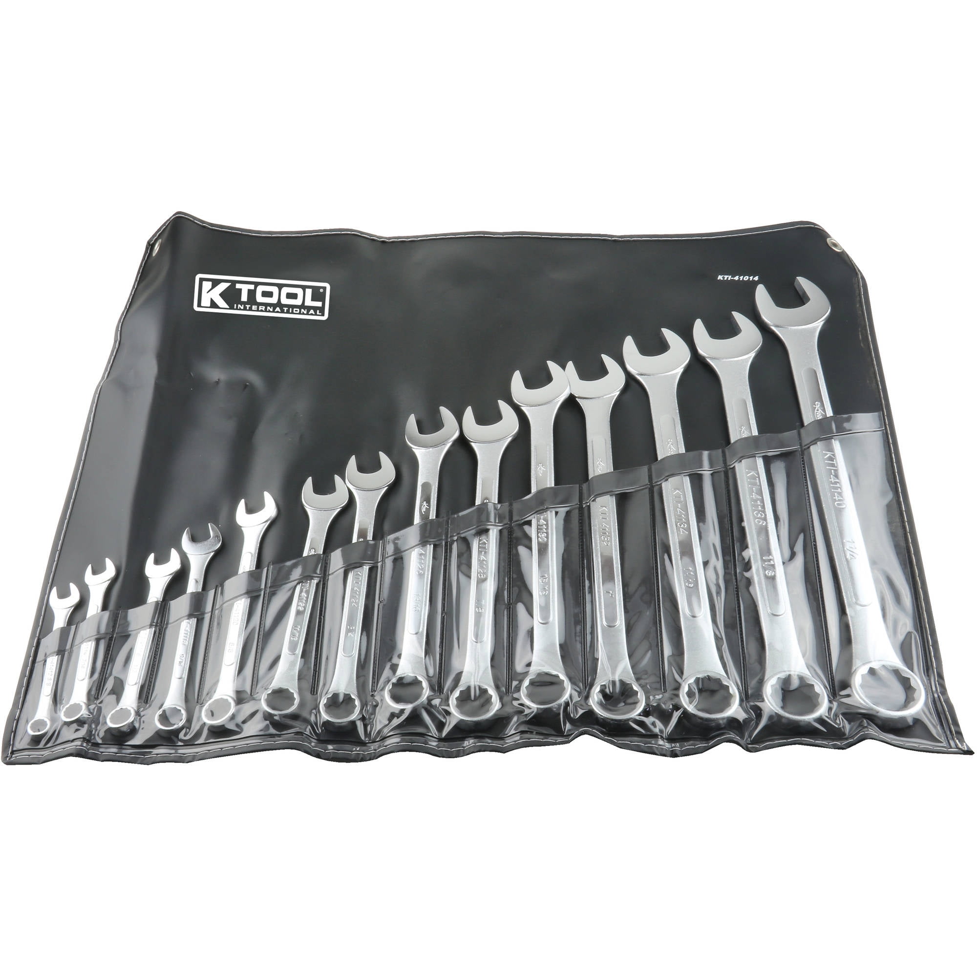 KTI Wrench Set, Combination, 14Piece