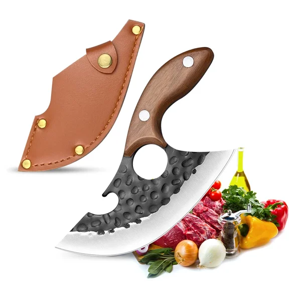 Viking Knife Chef Hunting Knife Japan Kitchen Meat Cleaver Butcher Boning Knife