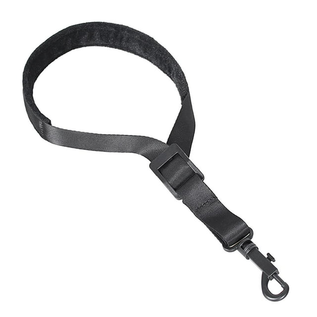 Sangle de Cou pour Saxophone Professionnelle Sangle de Saxophone Épaisse Rembourrée Harnais de Sax