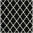 thumbnail image 4 of Safavieh Dhurries Black/Ivory Area Rug, 4 of 4