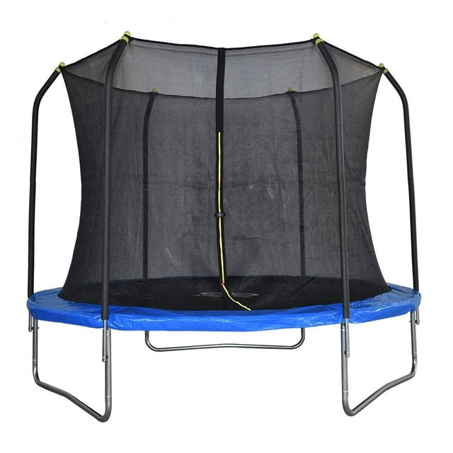 Trampolín Athletic Works TR-10-P11-E 10 Pies Azul