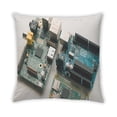 thumbnail image 2 of Ahgly Company Tech Electronics Coussin d'Extérieur, 18 Pouces par 18 Pouces, 2 of 6