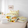 thumbnail image 6 of Feelyou Farm Sheep Animal Twin Bedding Sets 7-Piece, Sunflower Plant Bedding Comforter Set, 6 of 8