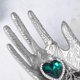 thumbnail image 5 of Soporte de exhibición de manos de Buda Sunnimix Pantalla de manos de Buda Resina Plata, 5 of 8