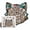 Color box version MLD008, variant on High-Precision 3D Wooden Engineering Puzzle Kit: Intricate Cat Head Silhouette with 100+ Laser-Cut Pieces, Durable Multi-Layered Basswood Art for Precision Hobbyists
