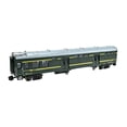 thumbnail image 2 of arctrm 1/75 Scale Train Baggage Car Model Carriage Model Souvenir Realistic Collectible Green, 2 of 10