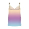 thumbnail image 5 of USSUMA Summer Tops for Women Trendy Spaghetti Chain Strap Tank Top Sleeveless Dressy Shirts Blouses V Neck Women's Tops Summer 2022 Tie Dye Print Casual Tshirts Tunic Plus, 5 of 5