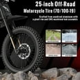 thumbnail image 5 of Ridingtimes GT73 Electric Dirt Bike for Adults 2400W 48V Electric Motorcycle 1747Wh Dual Battery 37 MPH 85 mile Range Dual Hydraulic Brakes 6 Layers Full Suspension, 5 of 10