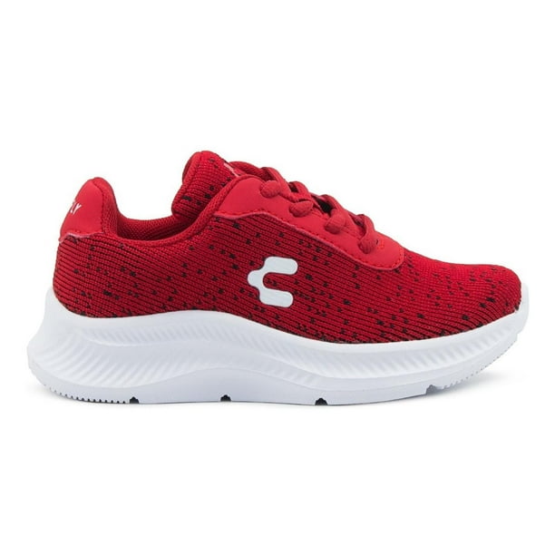 Tenis Running Nino Suela Eva Charly Rojo Blanco 15 21.5 rojo 17 Walmart en linea
