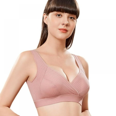 

Xmarks Maternity Women s Wrap Front Nursing Sleep Bra Pink 42/95ABCD