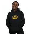 thumbnail image 2 of DC Comics Garçon Batman Logo Japonais Chandail à Capuchon Jaune, 2 of 3