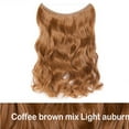 thumbnail image 2 of CNKOO Transparent Invisible Wire NO Clip in Hair Extensions Straight Wavy Curly Synthetic Hair, 2 of 5