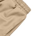 thumbnail image 7 of Lullu Boys Casual Cargo Pants Elastic Waist Drawstring Hiking Pants, Sizes 5-16, 7 of 7