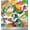 White, variant on Soimoi Blue Cotton Duck Fabric Lemon Slice,Leaves & Floral Fabric Prints by Yard 42 Inch Wide