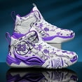thumbnail image 2 of Bolognifi Men's Basketball Shoes Sports Shoes Breathable Anti Slip Design Lightweight Cushioning Training Casual Shoes, 2 of 7