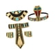 thumbnail image 3 of Cinturón de traje egipcio,Disfraz de reina egipcia para adultos del Antiguo Egipto,Disfraz egipcio de lujo para mujer,hombre y adulto,Accesorios de vestuario Cinturón egipcio Collar, 3 of 8