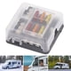 thumbnail image 1 of Bloque de 6 vías caja de cuchillas de entrada de 100 A alta seguridad 12 V-24 V CC multiusos con indicador LED para barco ANGGREK Otros, 1 of 8