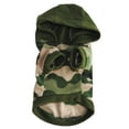 thumbnail image 5 of SPRING PARK Cool Dog Cat Coat Small Pet Camouflage Resistance to Dirty Hoodie Puppy Clothes Warm, 5 of 6