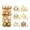 Gold, variant on TOPRenddon 24Pcs 6cm/2.36” Christmas Tree Baubles Shatterproof Plastic Xmas Tree Decorations Christmas Balls Ornament Hanging Pendants Holiday Party Festival Decor