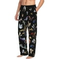 thumbnail image 2 of Xecao Butterfly1 Men's Straight Lounge Pajama Pants: The Ultimate in Comfortable Sleepwear, 2 of 9