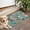 BoxerDog and Pioneer, variant on Pug and Footprint Door Rugs,Washable Non Slip Door Mats Indoor,Decorative Door Mats,Entry Mat Indoor for Entrance,Bedroom,Kitchen,Bathroom,17"x30"