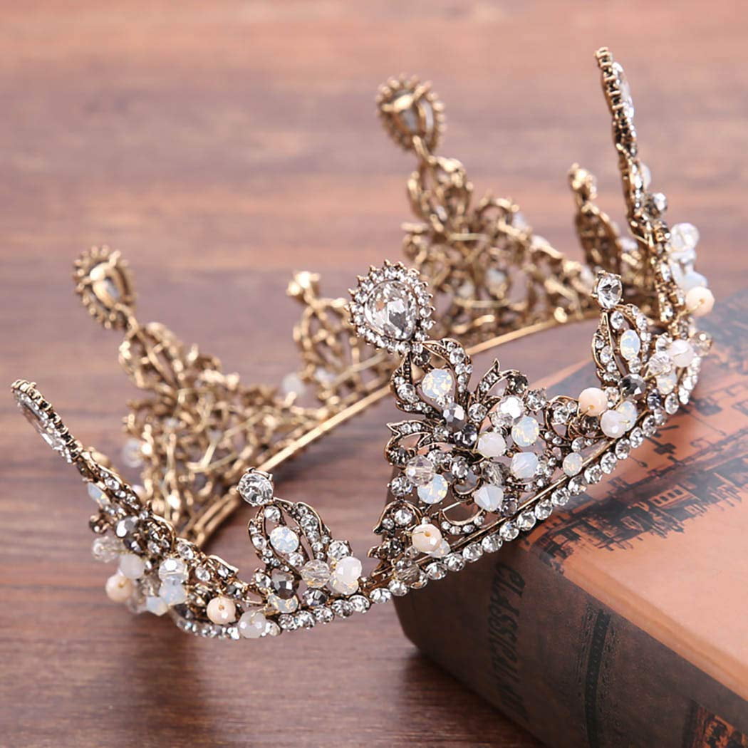Elegant Bridal Rhinestone Crystal Prom Wedding Tiara 8990 