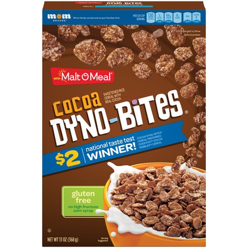 MaltOMeal Cocoa DynoBites Cereal, 13 oz