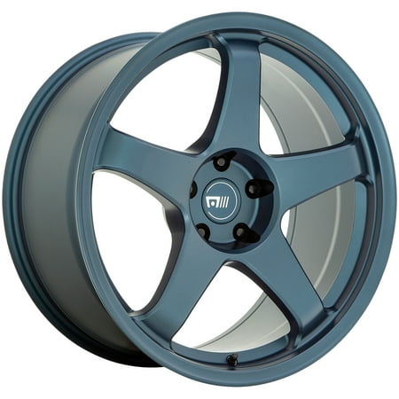 Motegi MR151 CS5 19x8.5 5x100 +30mm Blue Wheel Rim 19" Inch