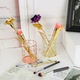 thumbnail image 3 of Wrought Iron Desktop Storage Basket Pen Bucket Home Garden Home Storage Organization Storage Baskets, 3 of 6