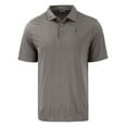 thumbnail image 2 of Men's Cutter & Buck Gray Florida Marlins Cooperstown Collection Coastline Epic Comfort Eco Recycled Polo, 2 of 3