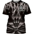thumbnail image 6 of Personalized Darts T- Shirts, Dartboard Shirts, Darts 3D Sweatshirt, Hoodies Gift, Dart Shirts for Team, Dart League (Blue, S), 6 of 8
