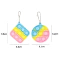 thumbnail image 2 of Mini Pop Toy, Keychain Pop Bubble Popping Sensory Toy, for Kids Adults (2pcs), 2 of 5