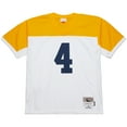 thumbnail image 2 of Men's Mitchell & Ness Brett Favre White Green Bay Packers 1994 Legacy Replica Jersey, 2 of 6