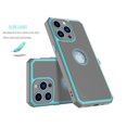 thumbnail image 4 of iPhone 13 Pro Case, Phone Case for iPhone 13 Pro 6.1", Njjex Shock Absorbing Silicone & Plastic Bumper Rugged Grip Hard Protective Cases Cover for Apple iPhone 13 Pro 2021 -Gray, 4 of 7