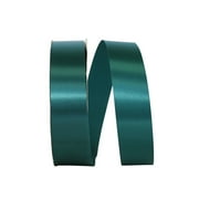 JAM Paper Supreme Satin All Occasion Teal Polyester Ribbon, 300'