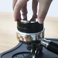 thumbnail image 4 of Unatoiry 2 in 1 Coffee Tamper Adjustable Press Tamping Hammer Distributor Washable Leveler Distribution Leveling Home Gadget 58mm, 4 of 6