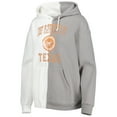 thumbnail image 2 of Women's Gameday Couture Gray/White Texas Longhorns Split Pullover Hoodie, 2 of 3
