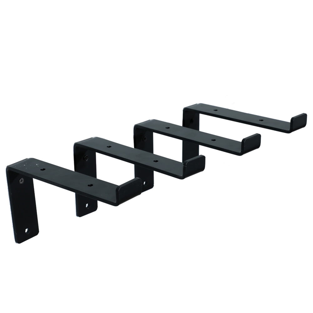 Cfowner Shelf Brackets 7.25 inch with Lip for DIY Floating Shelf L