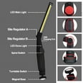thumbnail image 3 of Rechargeable Led Work Light With Magnetic And Usb Foldable 360 Degree Rotation, Rechargeable Led Inspection Light, Inspection Light For Household Workshop Outdoor Camping Hiking (Black), 3 of 5