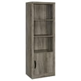 thumbnail image 4 of Pemberley Row Wood Gray TV Stand Rectangular with Storage 65" Unassembled, 4 of 9