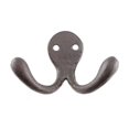 thumbnail image 1 of KOPPERS HARDWARE CAST IRON DOUBLE WALL HOOK - PACK OF 8, 1 of 1