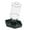 Gray green, variant on Reptiles Drinking Bowl Water Bottle Food and Water Feeder For Turtles Lizards And Bearded Dragons Pet Watering Supply