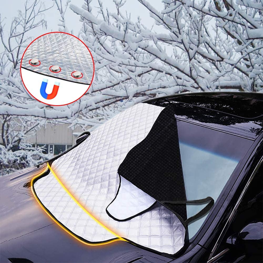 Car Window Cover Winter Window Cover Car Windshield Cover Windshield Cover Frost Protection Film Front Window Ice Foil Car Window Screen Protector