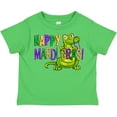 thumbnail image 3 of Inktastic Happy Mardi Gras Cute Alligator with Beads Boys or Girls Toddler T-Shirt, 3 of 5