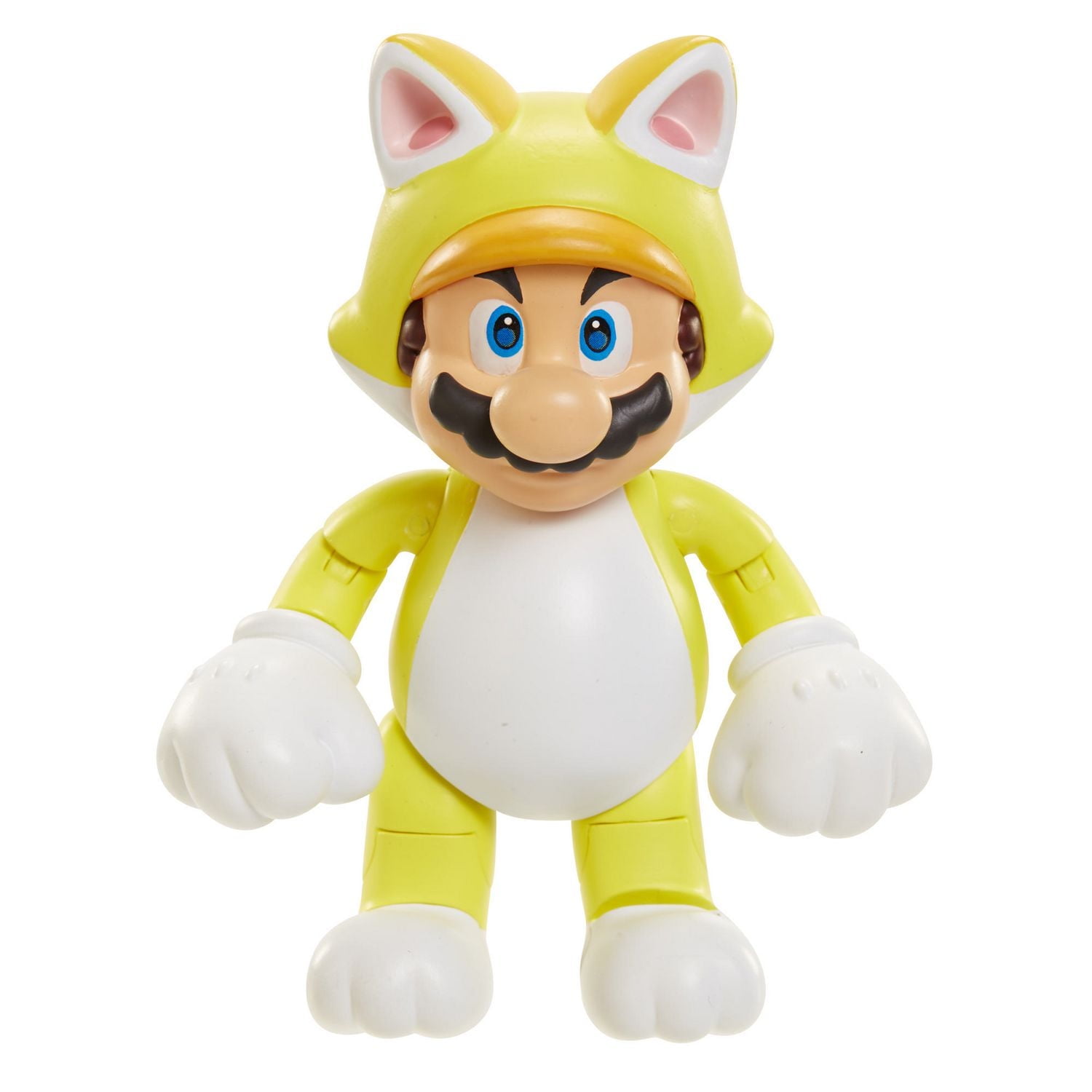World of Nintendo CAT Mario 4" Figure